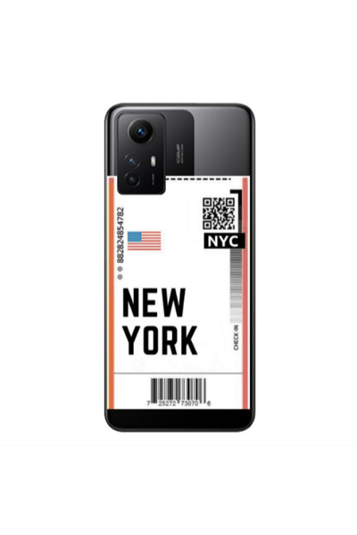 Other Xiaomi Redmi Note 12s New York NYC Transparent Silicone TPU Θήκη