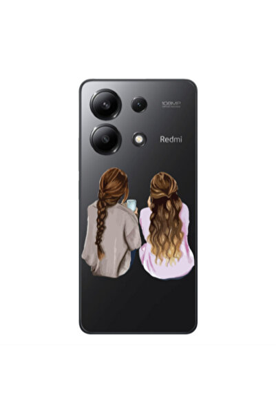 Other Xiaomi Redmi Note 13 4G Friends Transparent Silicone TPU Θήκη