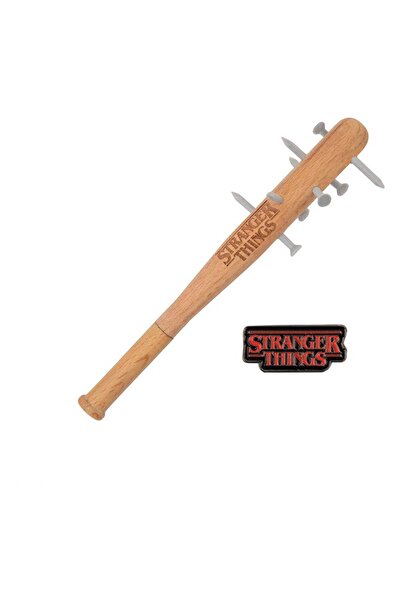 Cinereplicas Pix model bat tepos Stranger Things, pentru colectionari, 13x3x3cm