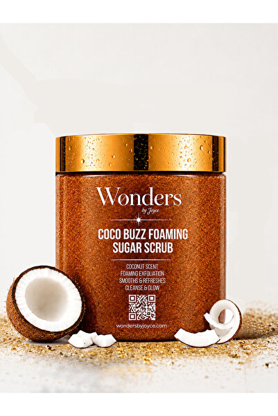 WONDERS Coco Buzz Foaming Sugar Scrub 500 ml