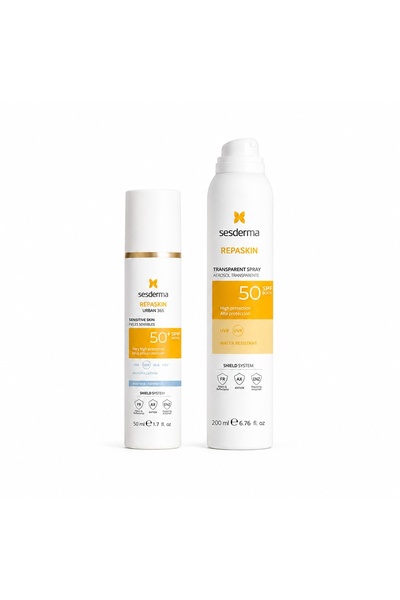 Sesderma Set Repaskin SPF 50 – Cremă facială Urban 365 50 ml + Spray corporal...