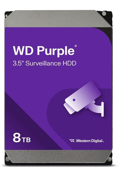 WESTERN DIGITAL قرص صلب داخلي للمراقبة من ويسترن ديجيتال بسعة 8 تيرابايت - SA...