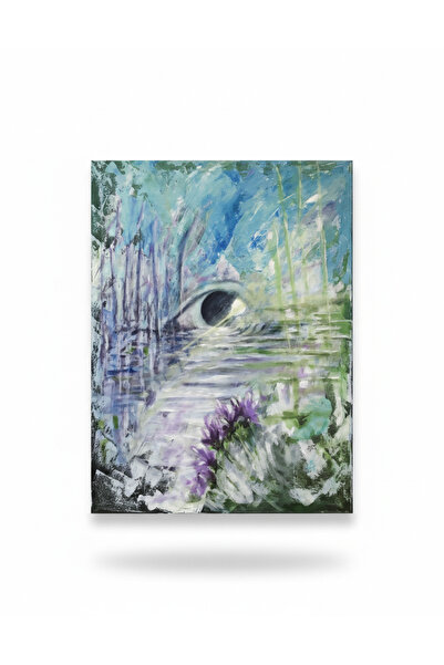 OEMS In the Shadow of Hope: a Conceptual Painting on Canvas