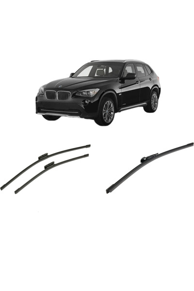 Bosch Set of 3 wipers for BMW X1 Series (E84) from 2009-2015, for windshield ...