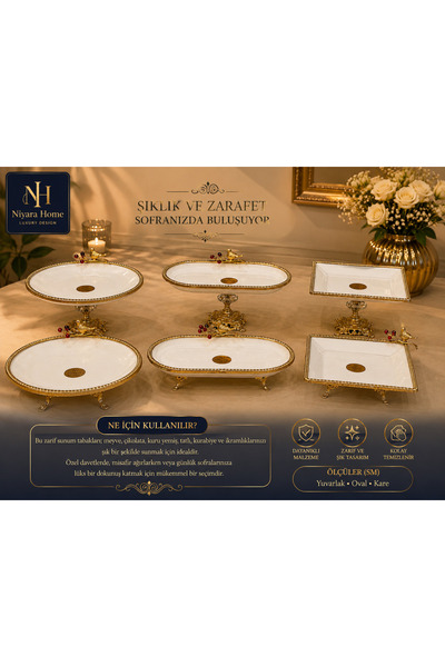 Niyara home Porcelain Set 6 Pieces