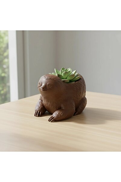 OEM Ghiveci Decorativ Animalut Lenes pentru Plante Mici Imprimat 3D