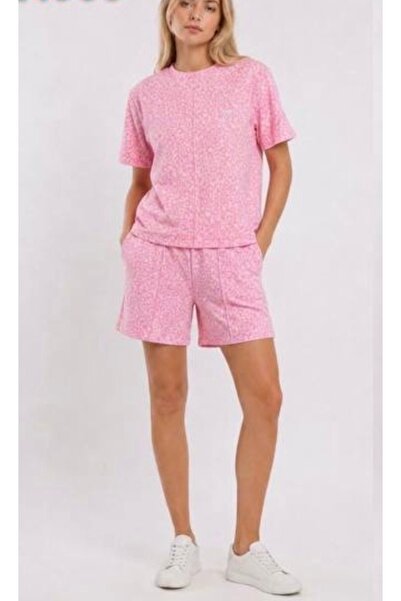 dgmoda Patterned Shorts Suit Fashion Fabric