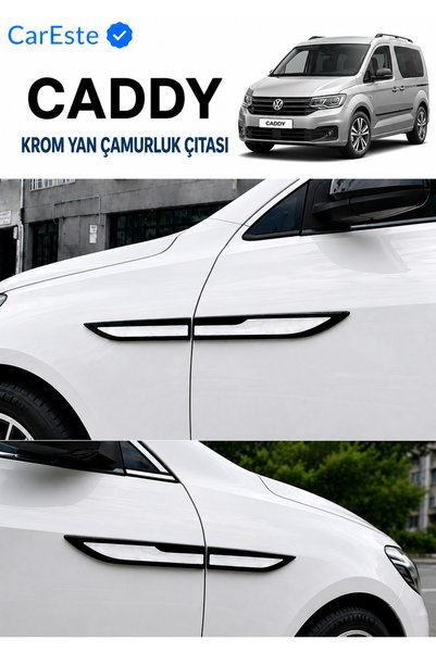CarEste VOLKSWAGEN CADDY UYUMLU KROM ÇAMURLUK ÇITASI (ÇAMURLUK ÇITASI ORJİNAL...