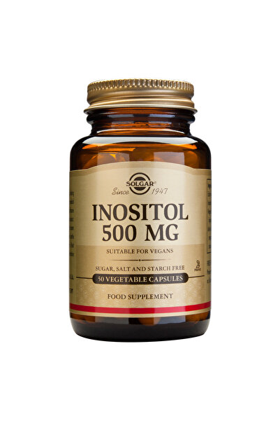 Solgar Ινοσιτόλη 500 mg 50 Κάψουλες