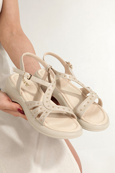 Mamito Ayakkabı İk 2080 Trok Print Adjustable Sandals