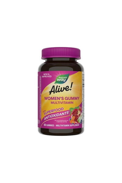 Nature's Way Alive Women’s Gummy Multivitamin 60 jeleuri Secom,