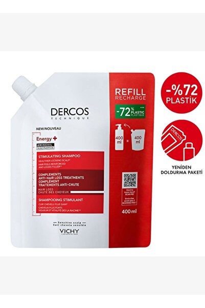 VICHY Dercos Energizing Anti-Hair Loss Shampoo 390 ml
