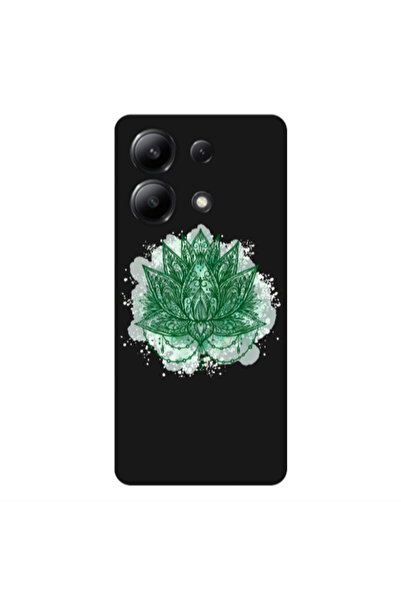 Other Xiaomi Redmi Note 13 4G Witch leaf Black Colored Silicone TPU Θήκη