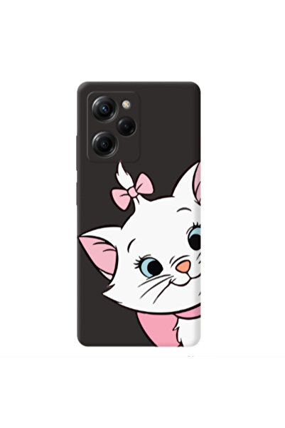 Other Xiaomi Poco X5 Pro I am here Black Colored Silicone TPU Θήκη