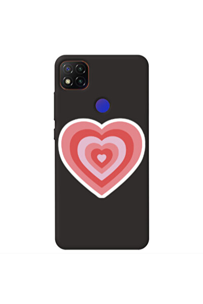 Other Xiaomi Redmi 9c My Heart Is Yours Black Colored Silicone TPU Θήκη
