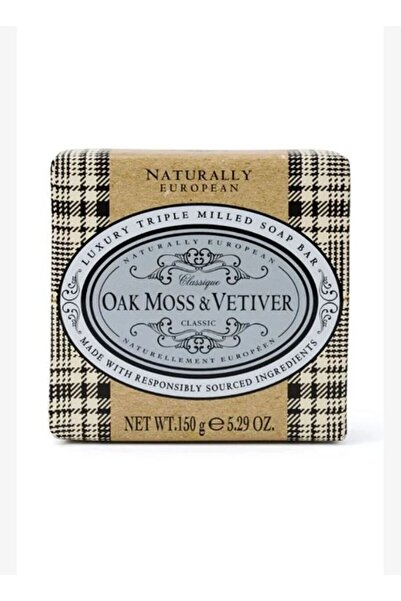 Naturally European Soap Oak Moss & Vetiver 150 Gr