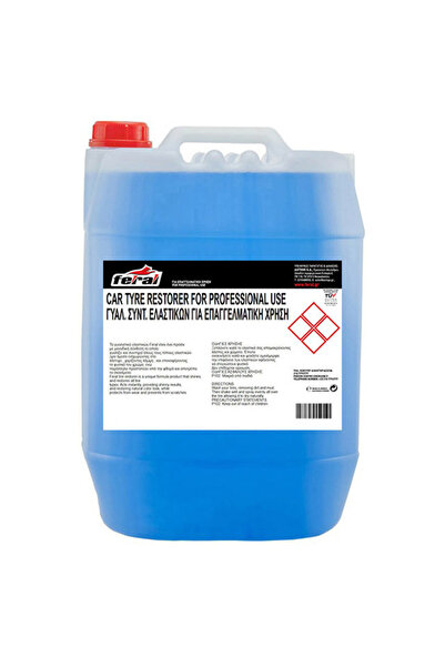 OEM Γυαλιστικό Και Συντηρητικό Ελαστικών Feral 20lt 1 Τεμάχιο