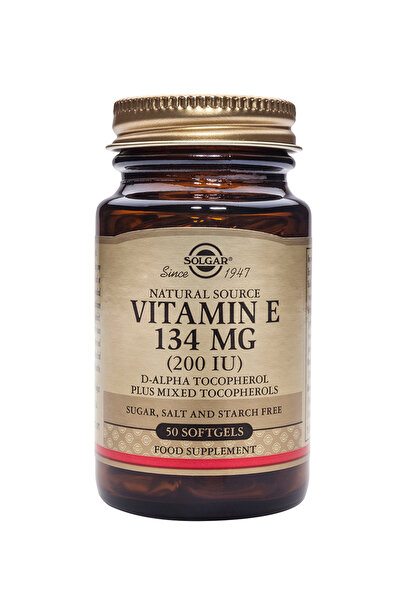 Solgar Vitamina E 200iu 134mg 50cps Vegetale