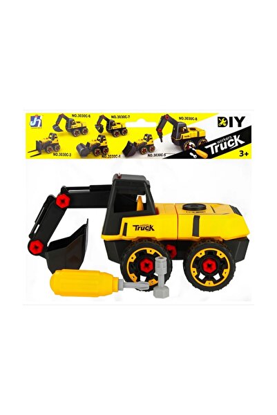 MC Micostore MegaCreative excavator toy, assembly, wrench + screwdriver, 4986...
