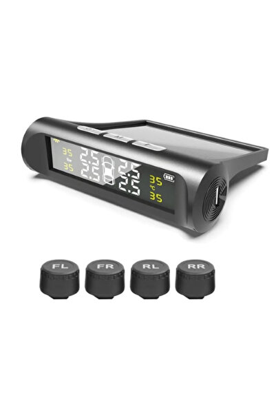 Ruan Sistem de monitorizare a presiunii în anvelope cu 4 senzori, solar + USB