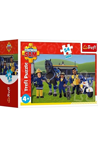 Trefl Mini puzzle din 54 de piese - Sam pompierul sortiment