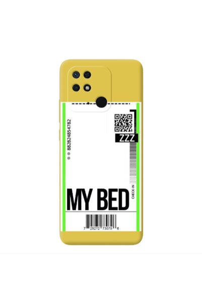 Other Xiaomi Redmi 10C My Bed ZZZ Yellow Colored Silicone TPU Θήκη