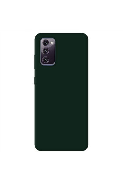Other Samsung S20 FE -case Dark Green Colored Silicone TPU Θήκη