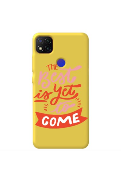 Other Xiaomi Redmi 9c The Best Yellow Colored Silicone TPU Θήκη