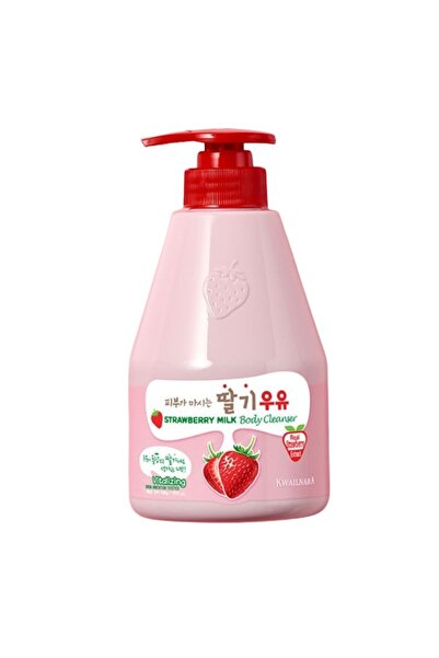 Kwailnara - Strawberry Milk Body Cleanser Vitalizing shower gel with strawber...
