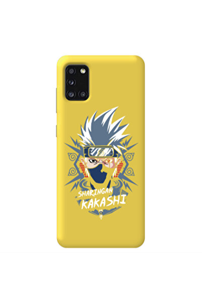 Other Samsung A31 Anime Mangoo Yellow Colored Silicone TPU Θήκη