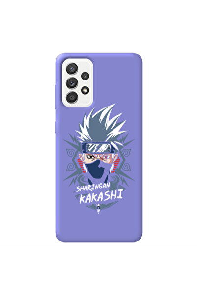 Other Samsung A52 Anime Mangoo Purple Colored Silicone TPU Θήκη