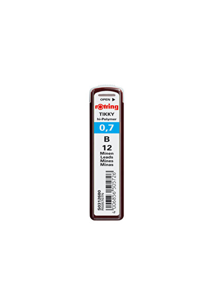 MC Micostore Mine creion mecanic , 0.7mm, B, set 12 buc