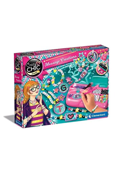 OEM Clementoni Crazy Chic - Set pentru crearea de bijuterii cu litere 7+