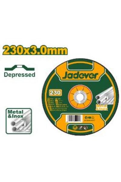 Jadever ديسك قص فلات 9*3 حديد - نحاس