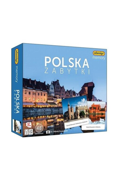 OEM Joc educativ "Polska Zabytki" de la Adamigo - o călătorie memorabilă prin...