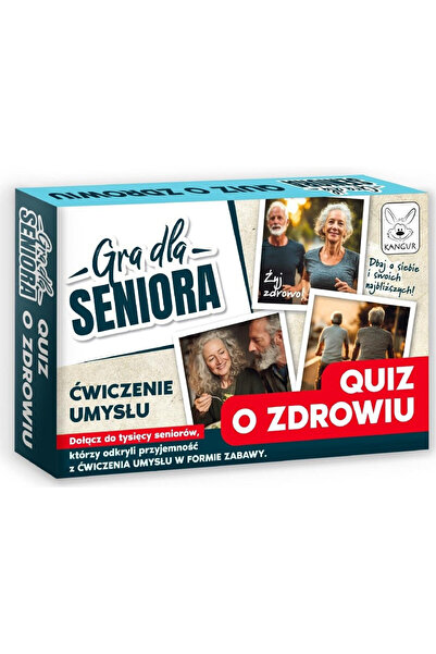 OEM Kangur Quiz despre Sănătate, joc educativ pentru seniori, în cutie 120x17...