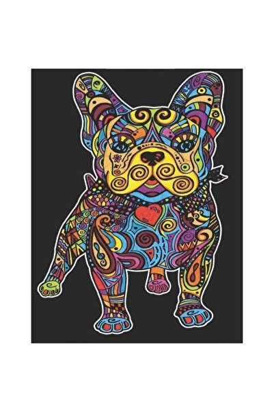 OEM Carton catifelat colorat A4 Bulldog Francez