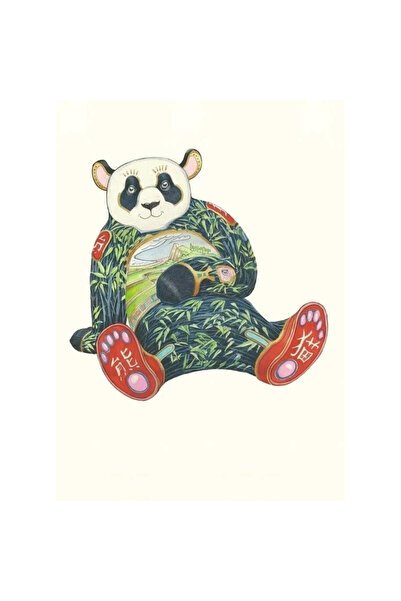 OEM Carnet B6 DM Collection „Panda” 184x138 mm, hârtie 330 g/m², cu plic