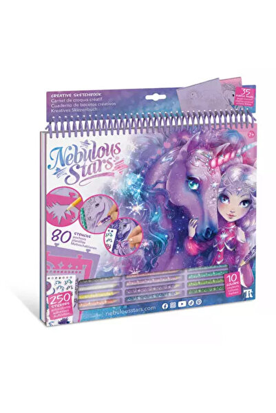NEBULOUS STARS Set de desen Nebulous Stars, 35 pagini, 250 autocolante, 80 sa...