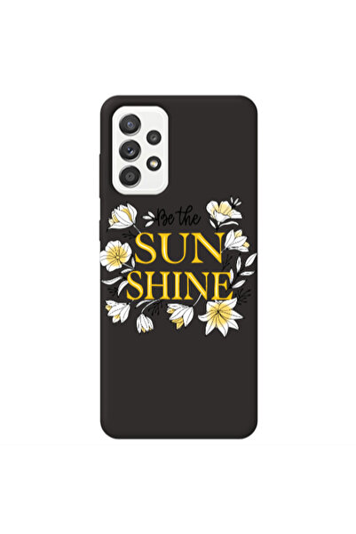 Other Samsung A23 Sun Shine Black Colored Silicone TPU Θήκη