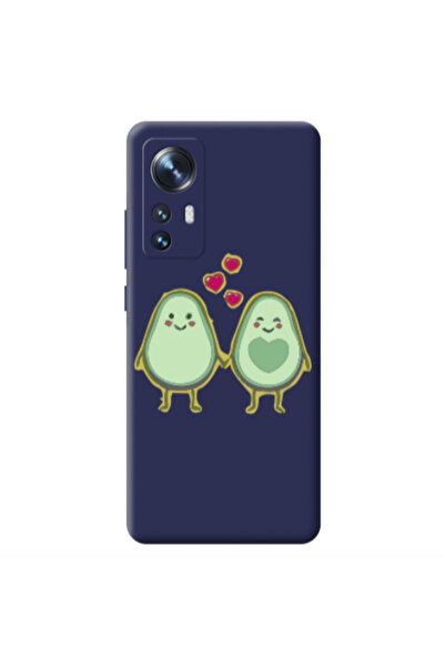 Other Xiaomi Mi 12 Avocados Dark blue Colored Silicone TPU Θήκη