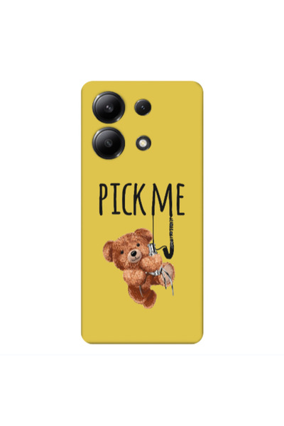 Other Xiaomi Redmi Note 13 4G Pick me Yellow Colored Silicone TPU Θήκη