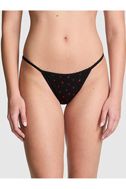 PINK Pamuklu String Bikini Külot