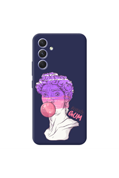 Other Samsung A24 Pin Bubble Dark blue Colored Silicone TPU Θήκη