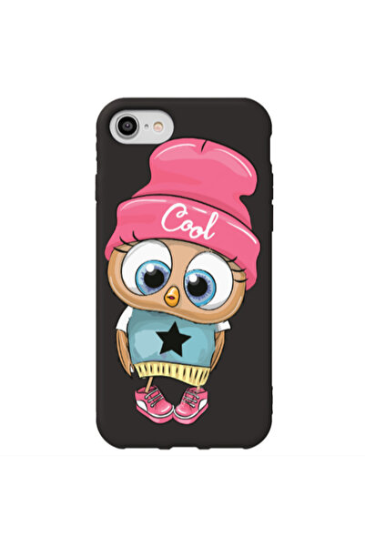 Other Apple iPhone SE 2020 Cool Star Black Colored Silicone TPU Θήκη
