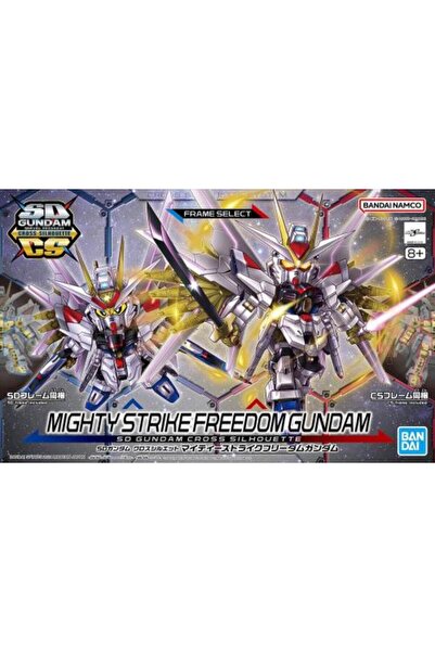 BANDAI طقم نموذج مايتي سترايك فريدوم غاندام SD