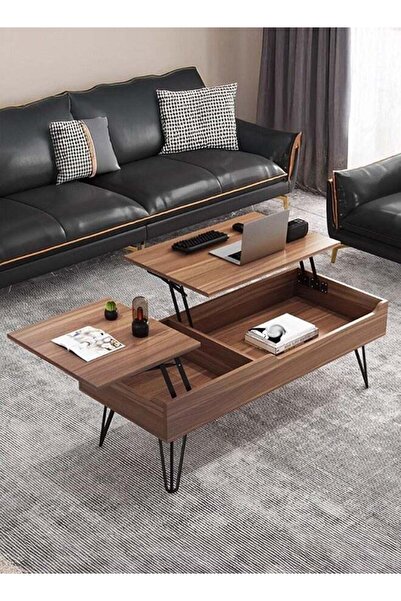 WALALLA Coffee Table with Lifting Top, Modern Coffee Tables for Living Room w...