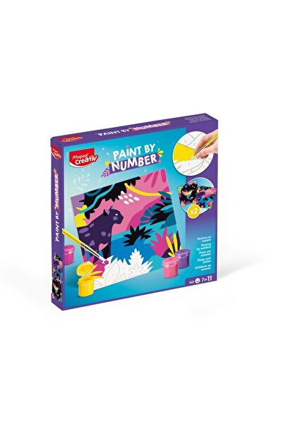 Maped Creativ Paint by Number Set - Leopard and Bird