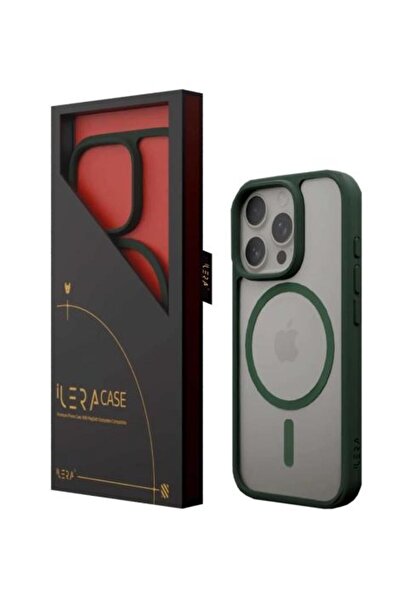 iLera iLeraGo ColorAnt Διαφανής Θήκη για iPhone 16 Pro - Πράσινο