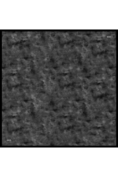 Levidor Dark Anthracite Antique Pattern Twill Silk Scarf